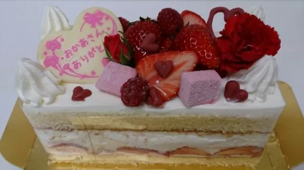 母の日限定ケーキ